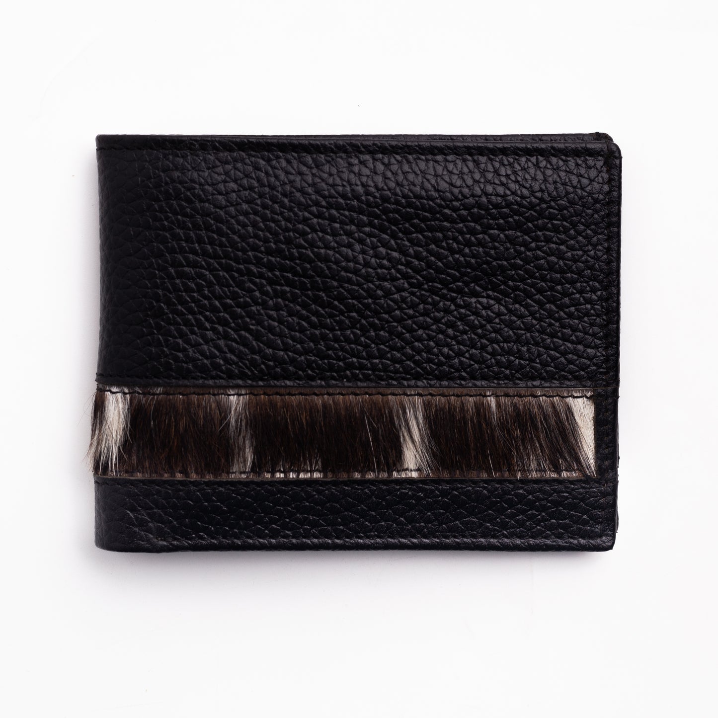 Bifold with Hair Strip On