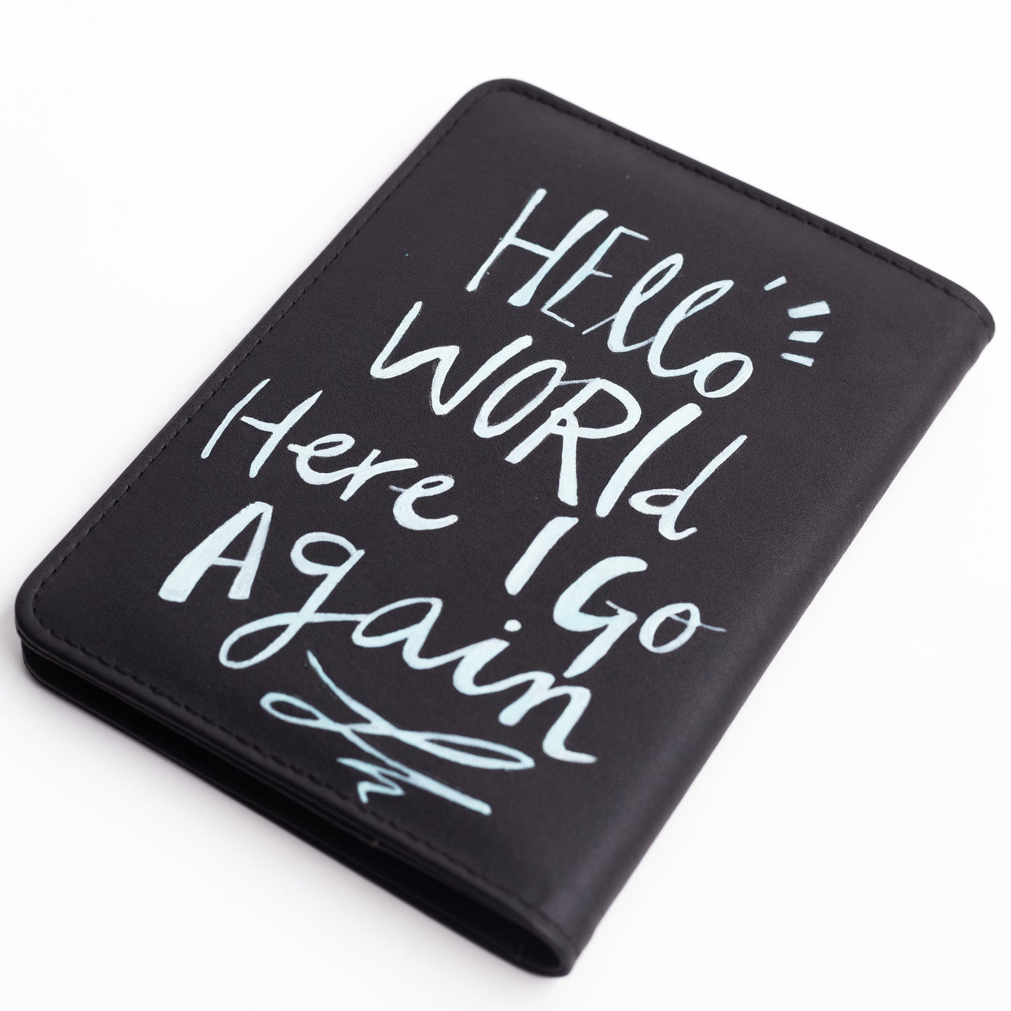 Passport Cover - Hand Painted