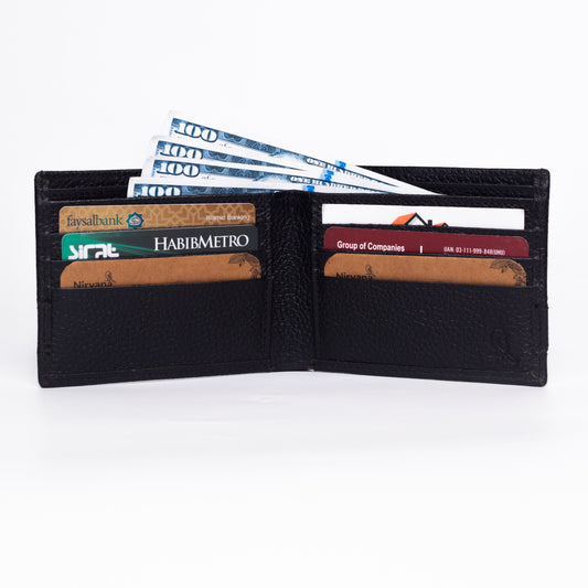 Bifold with Hair Strip On