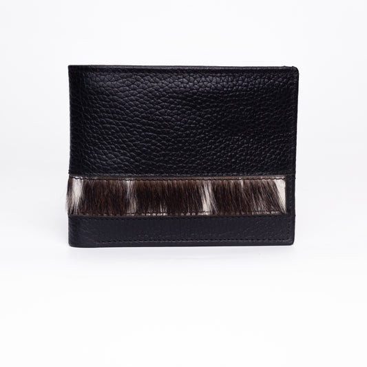 Bifold with Hair Strip On