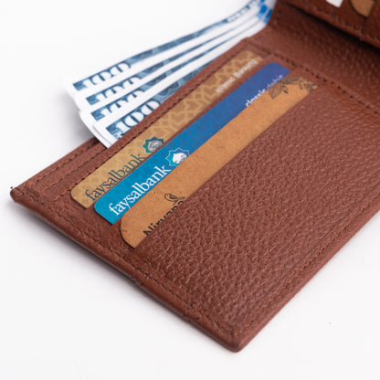 Bifold with Hair Strip On